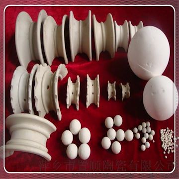 催化剂载体惰性高铝球Al2O3:99%氧化铝瓷球陶瓷填料