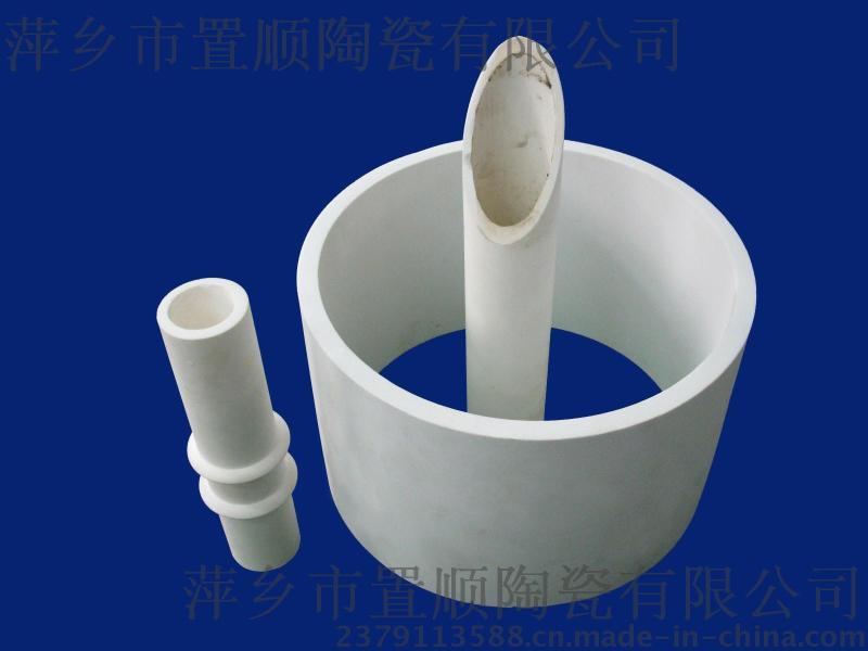 氧化铝耐磨陶瓷管 耐磨陶瓷管 水泵活塞密封件耐磨陶瓷